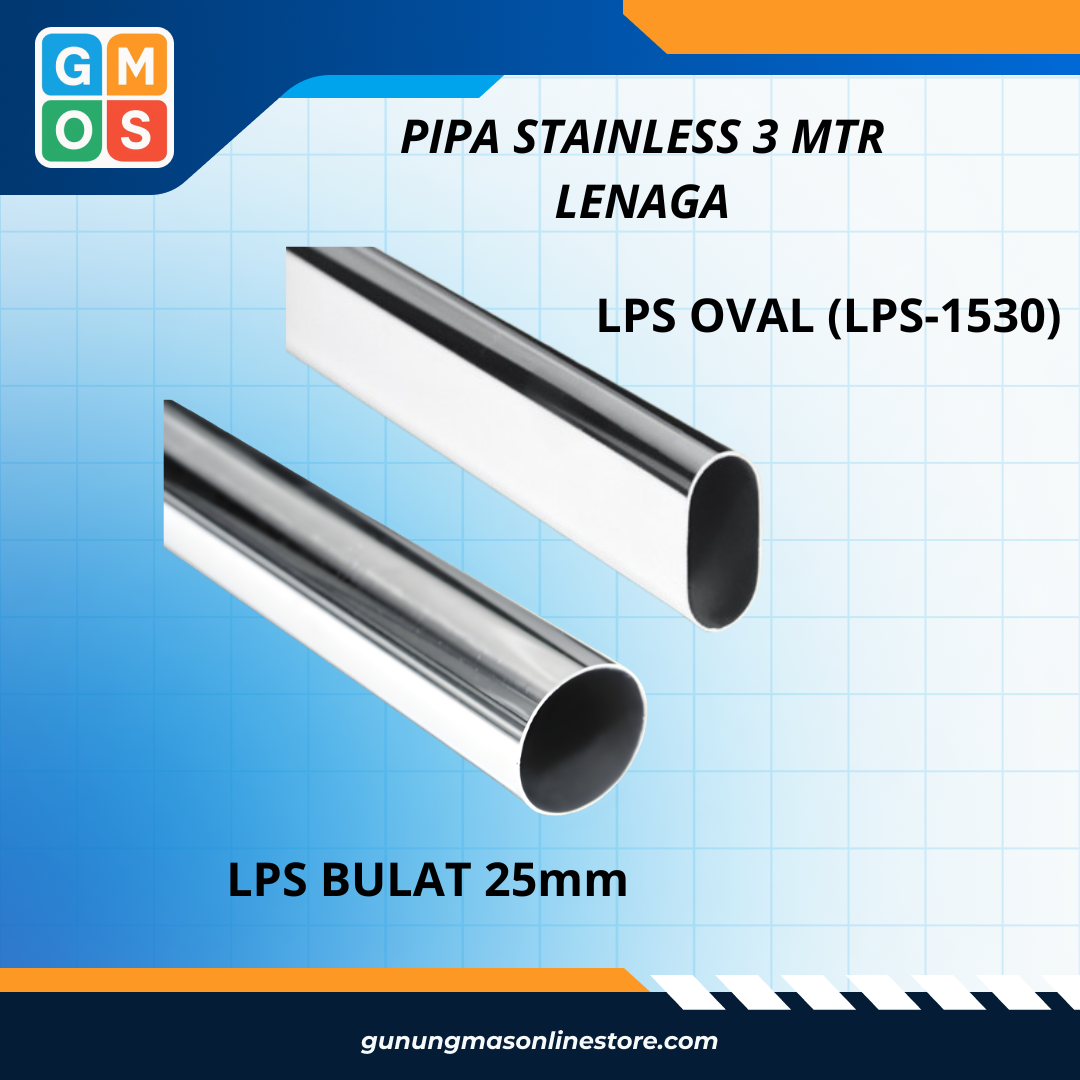 PIPA STAINLESS LENAGA 3 MTR