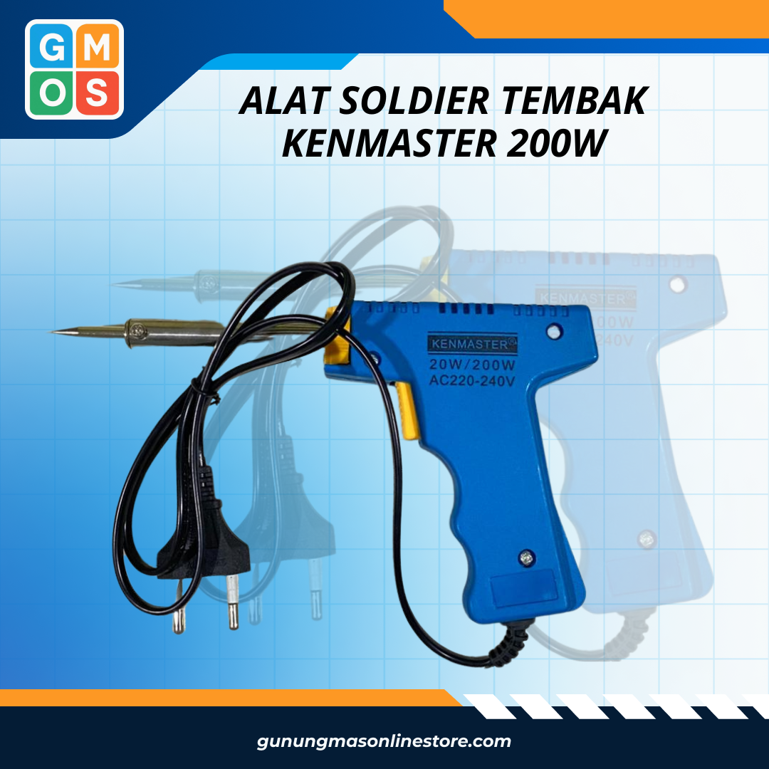 ALAT SOLDIER TEMBAK KENMASTER 200W