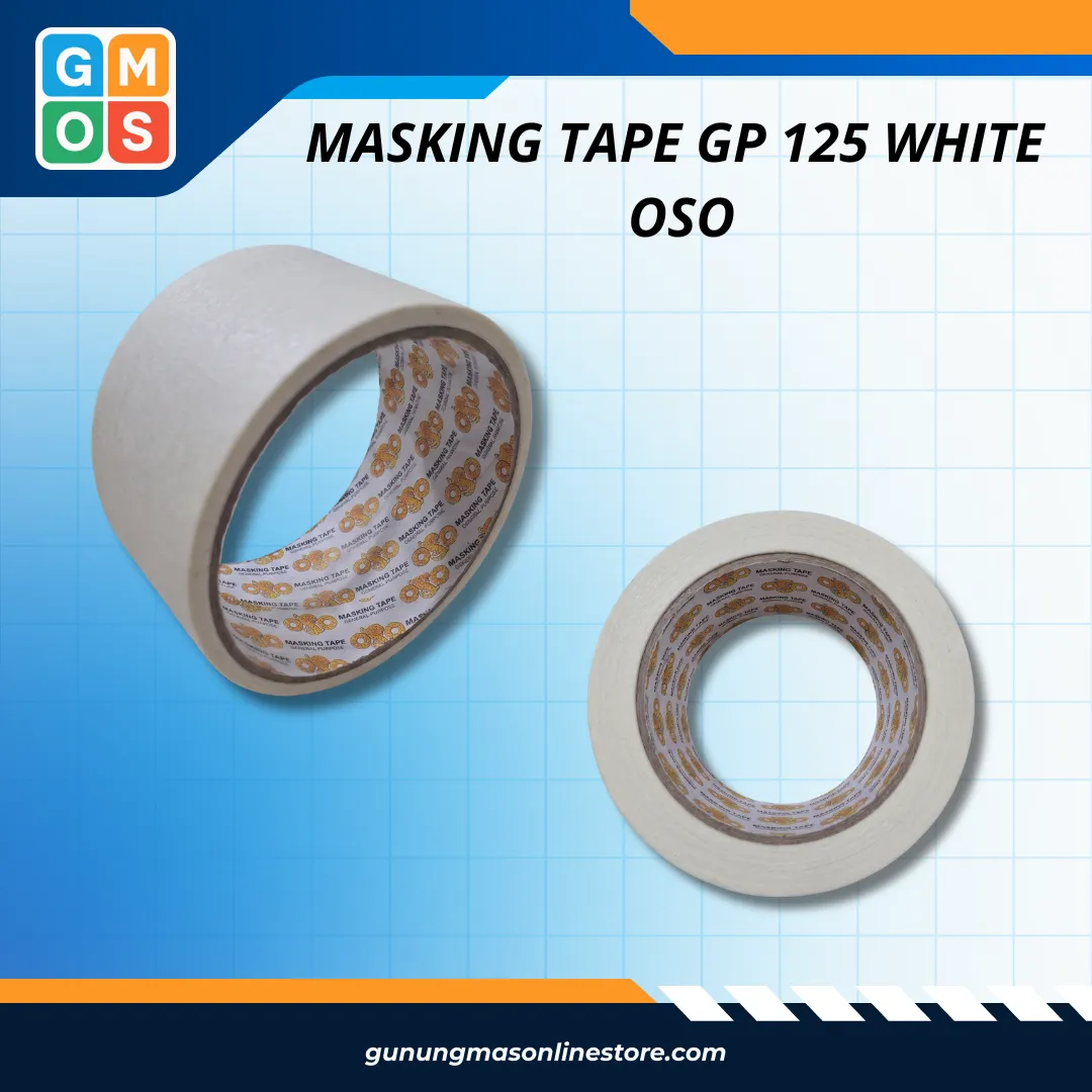 MASKING TAPE GP 125 WHITE