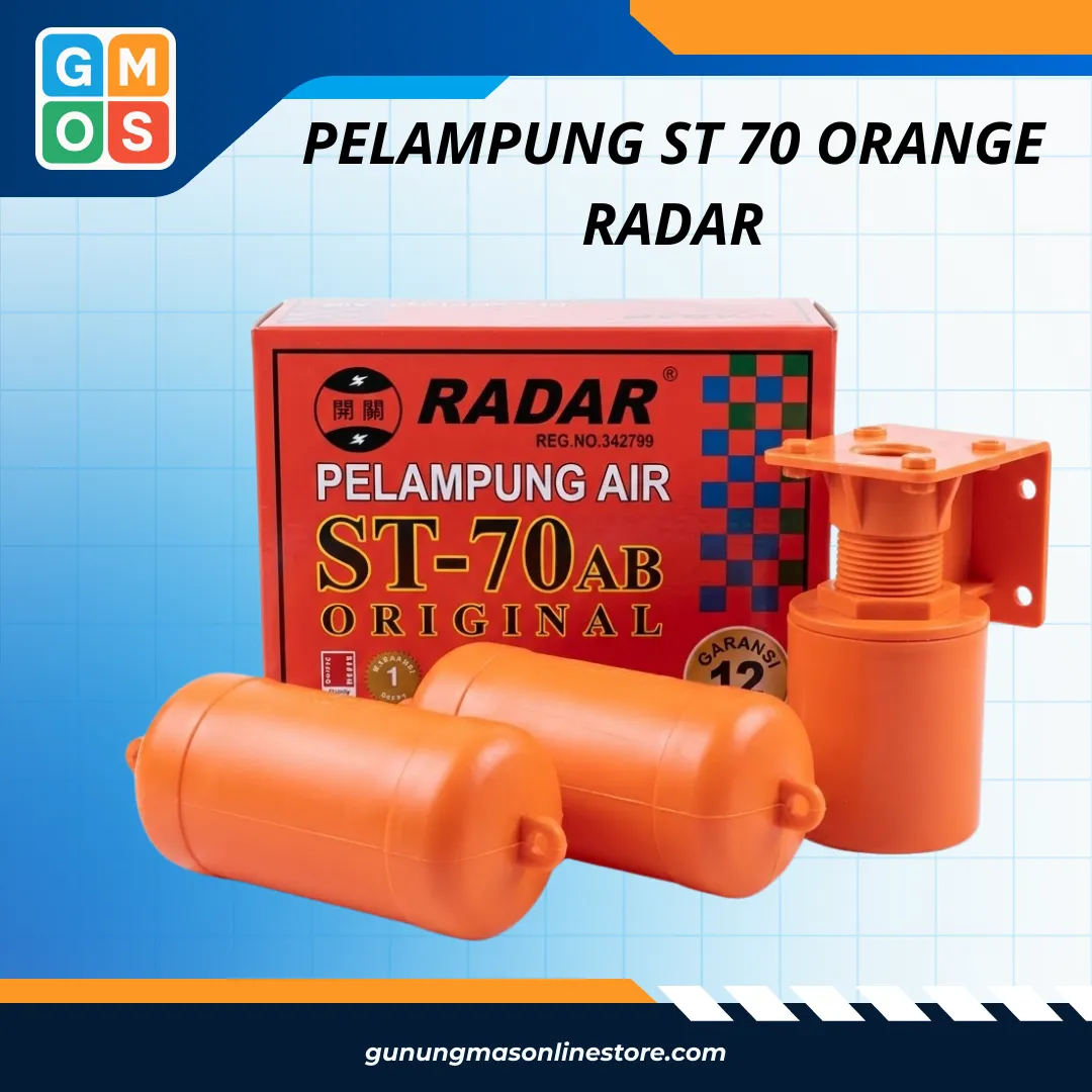 PELAMPUNG ST 70 ORANGE RADAR