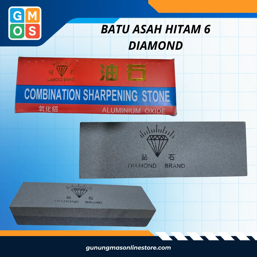 BATU ASAH HITAM 6 DIAMOND
