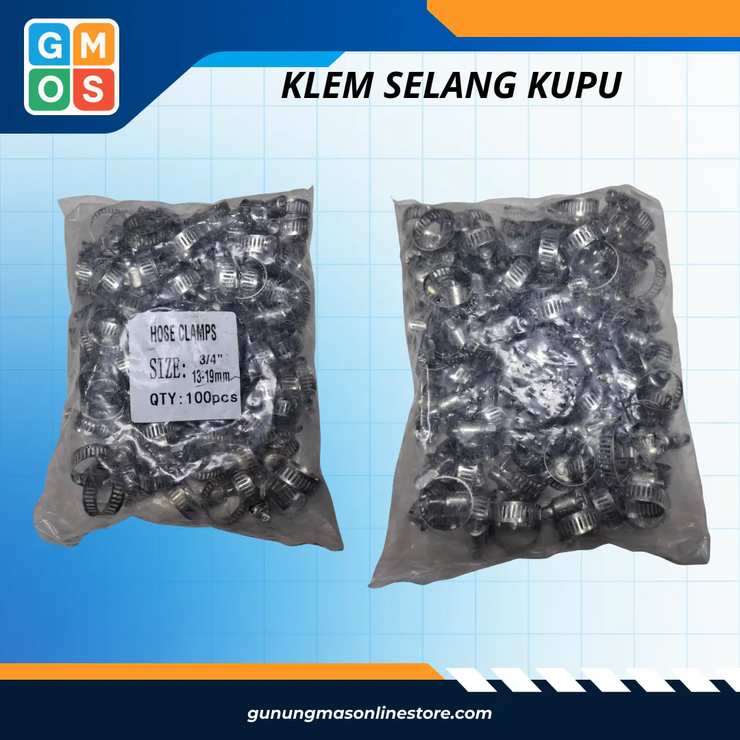 KLEM SELANG KUPU
