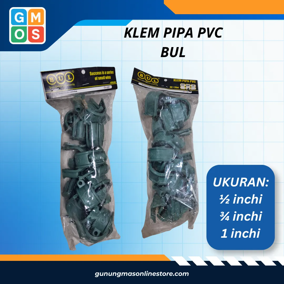KLEM PIPA PVC BUL