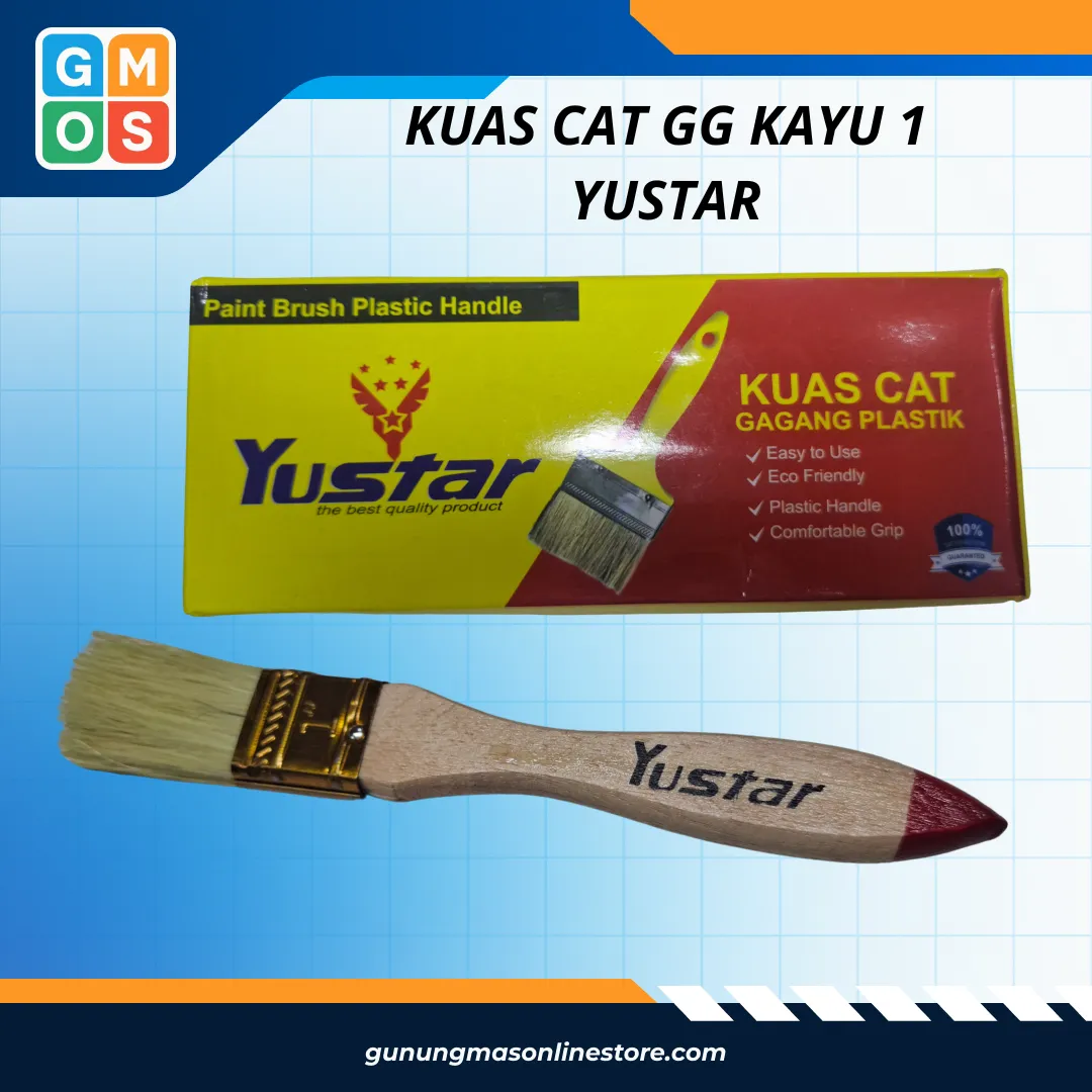 KUAS CAT GG KAYU 1 YUSTAR