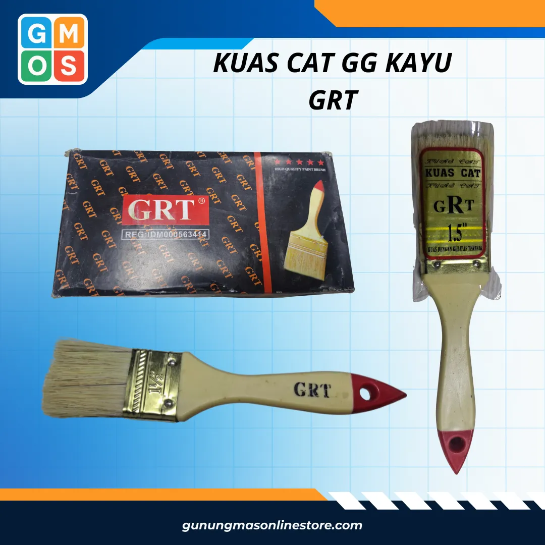 KUAS CAT GG KAYU 1.5 GRT
