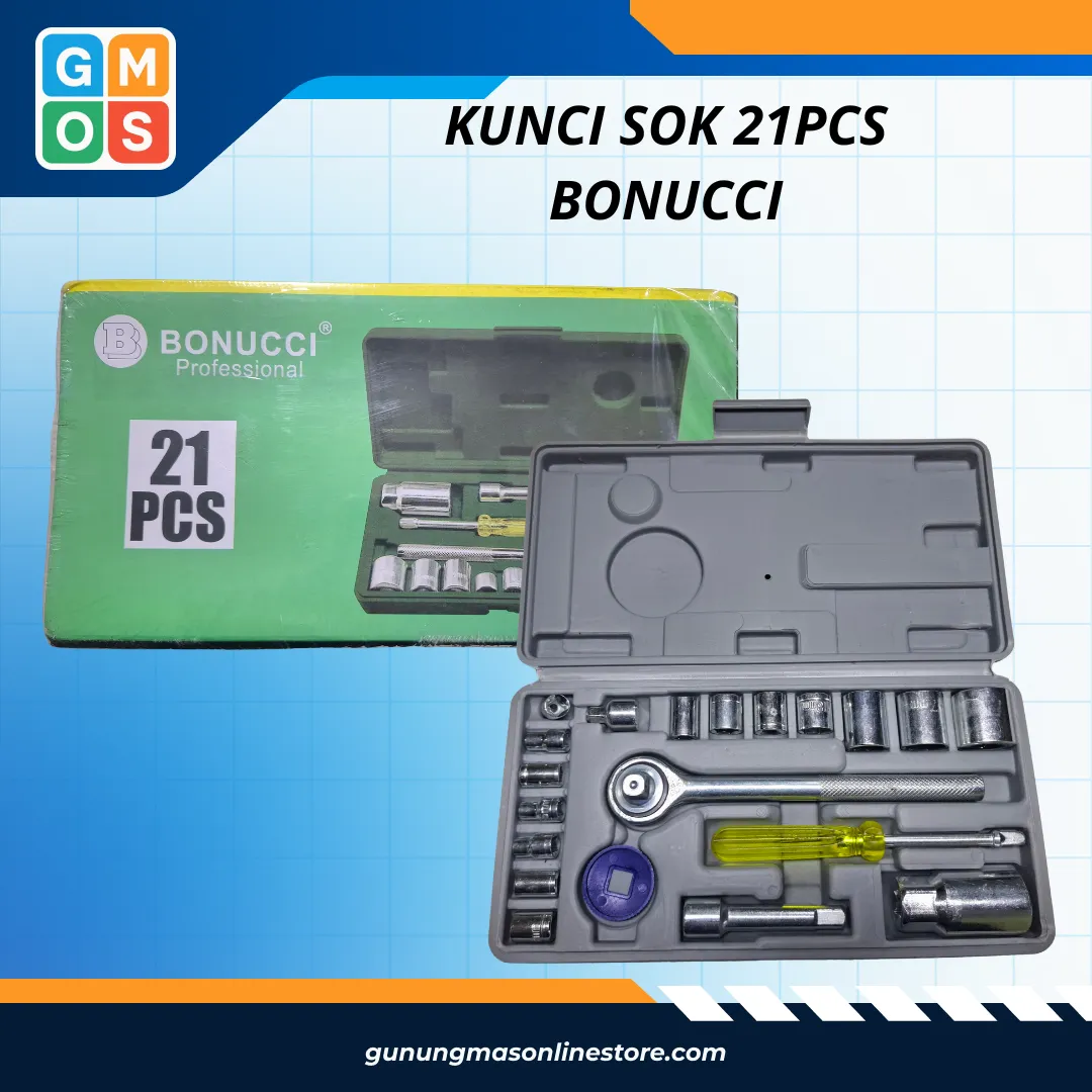KUNCI SOK 21PCS BONUCCI