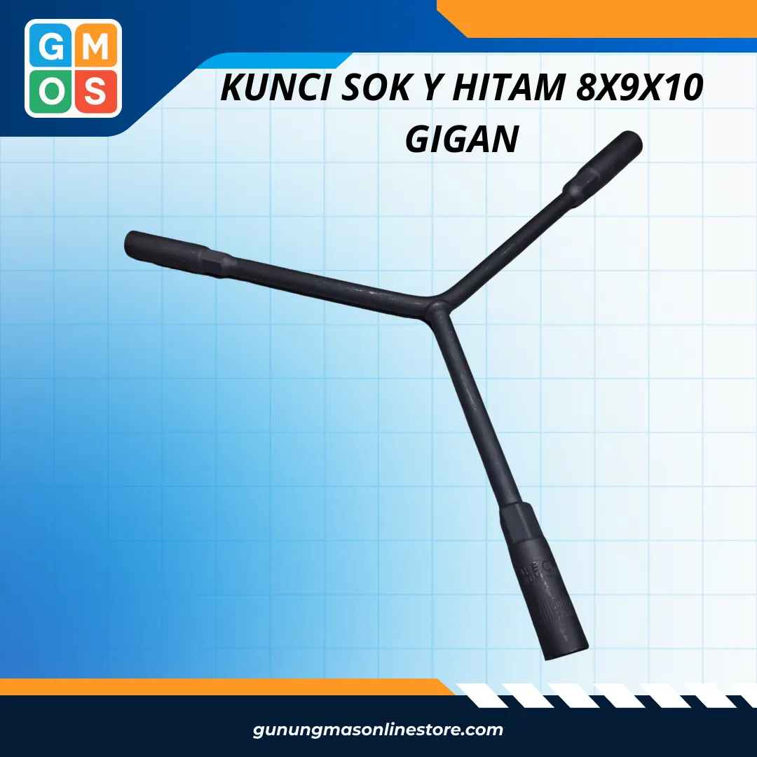KUNCI SOK Y HITAM 8X9X10 GIGAN