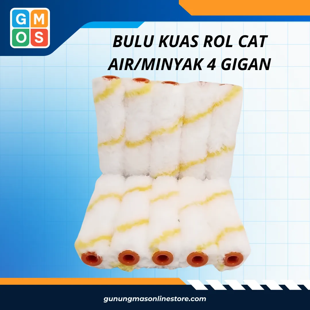 BULU KUAS ROL CAT AIR/MINYAK 4 GIGAN