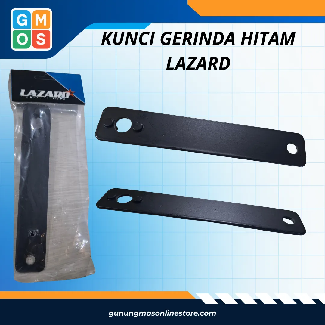 KUNCI GERINDA HITAM LAZARD