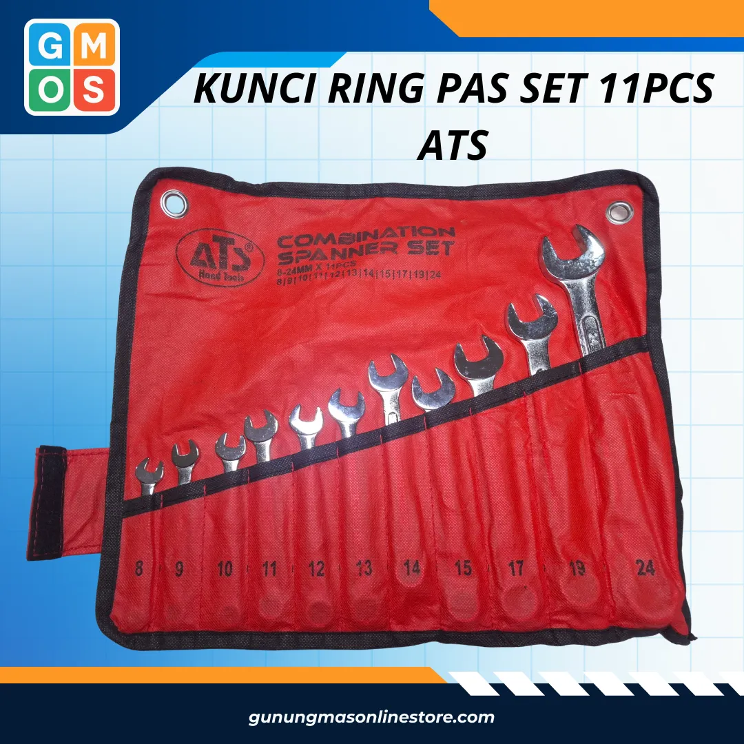 KUNCI RING PAS SET 11 PCS ATS