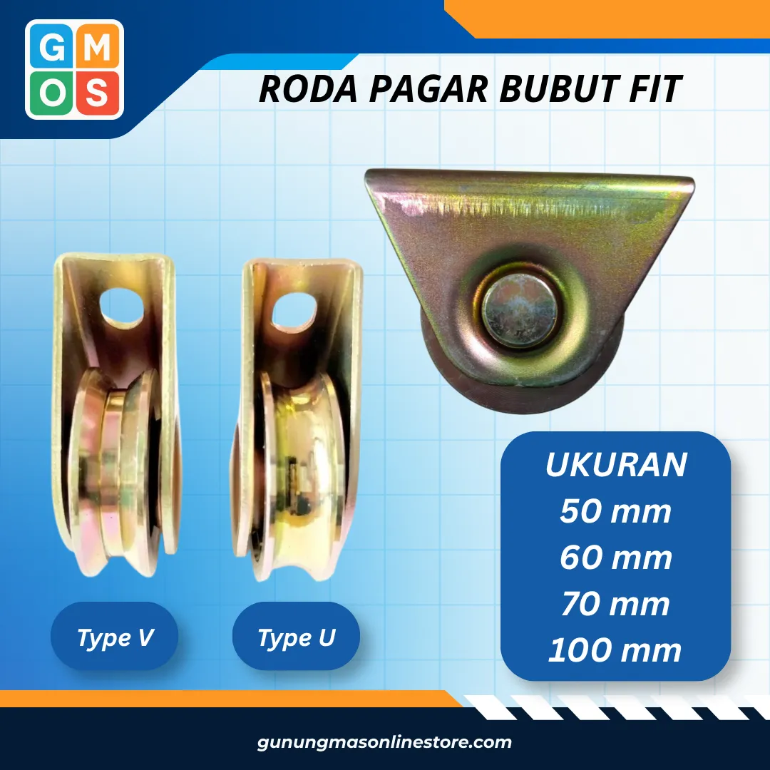 RODA PAGAR BUBUT FIT