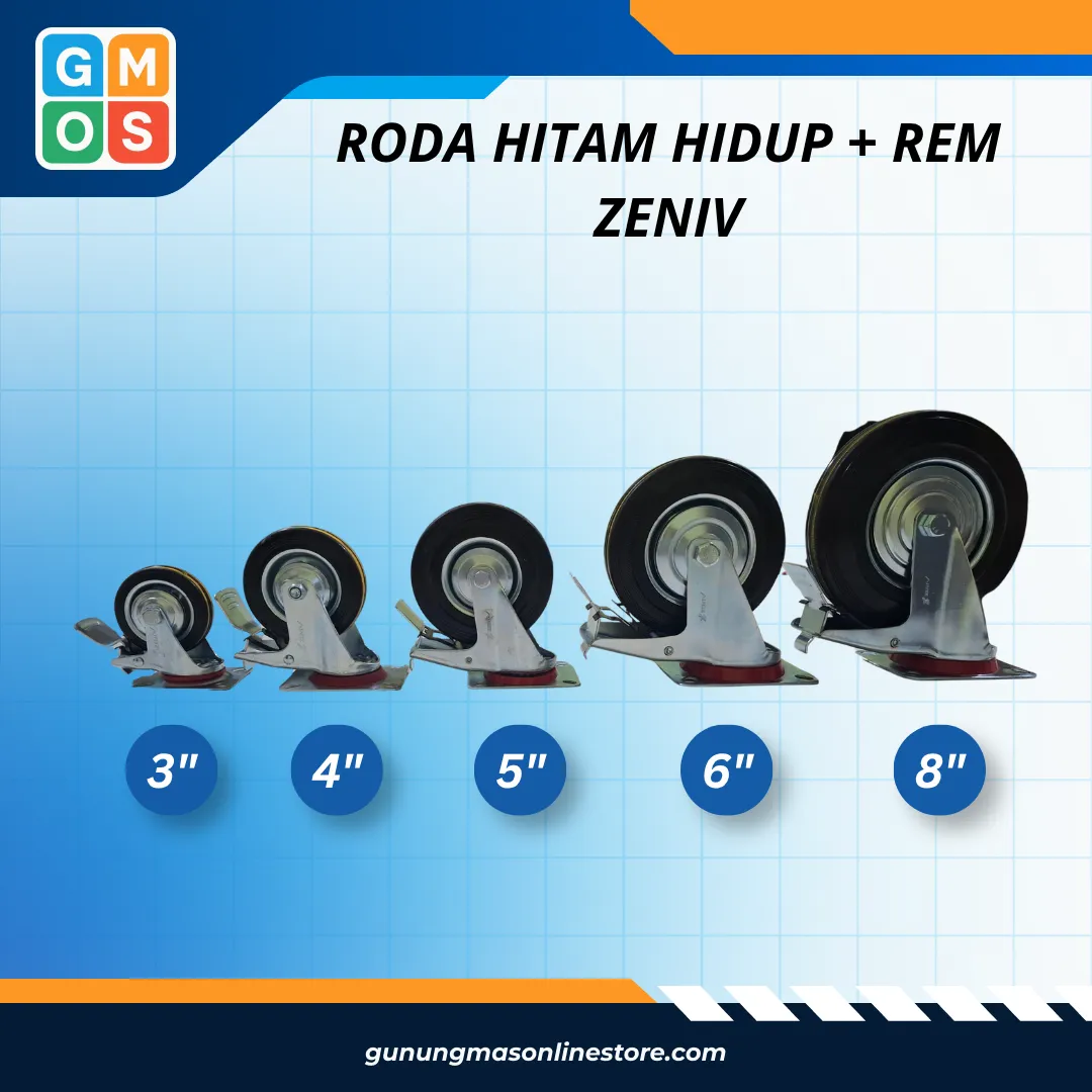 RODA HITAM HIDUP + REM ZENIV