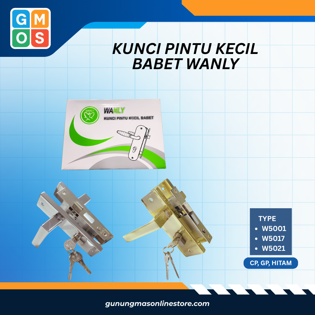 KUNCI PINTU KECIL BABET WANLY