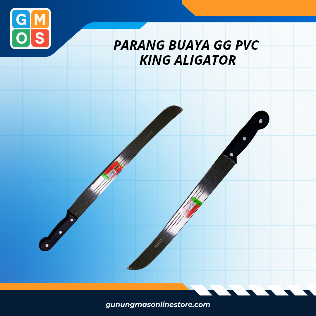 PARANG BUAYA GG PVC KING ALIGATOR