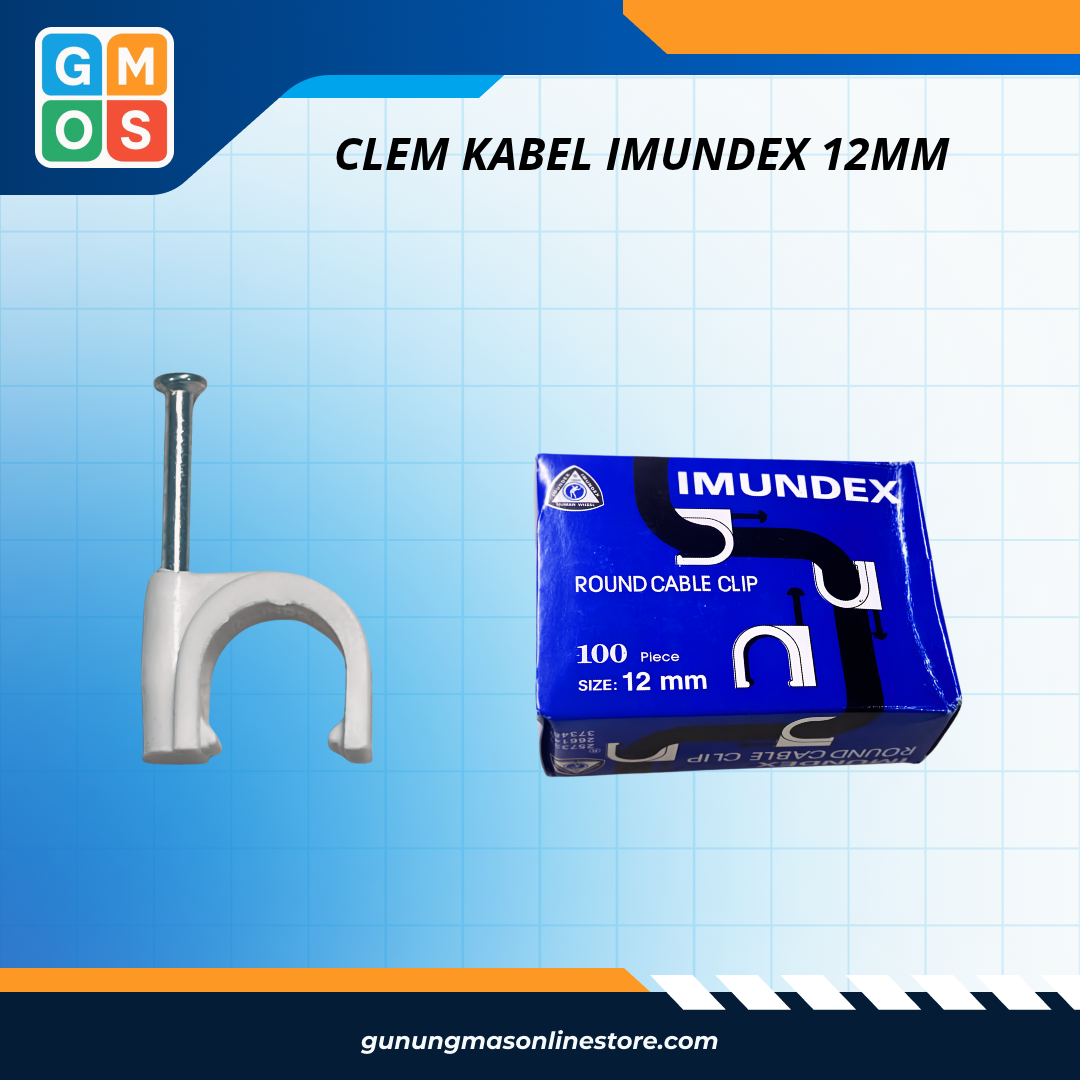CLEAM KABEL 12MM IMUNDEX